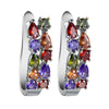 Women's Brass Ushape Electroplated Zircon Earrings