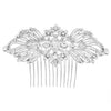 Women's Bridal Hair Comb Alloy Rhinestone Handmade Wedding Hair Accessory European And Korean Style