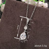 Women's Bridal Jewelry Set With Dripshaped Heart And Bell Patterns Copper And Alloy Materials Electroplating Technology