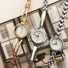 Women's Business Style Watch Alloy Case Stainless Steel Bracelet Round Dial
