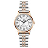 Women's Business Watch Alloy Case Stainless Steel Strap Round Dial