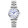 Women's Business Watch Alloy Case Stainless Steel Strap Round Dial