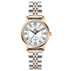 Women's Business Watch Alloy Case Stainless Steel Strap Round Dial