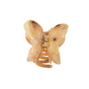 Women's Butterfly Acetic Acid Grab Clip With Baking Paint And Marble Color