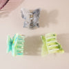 Women's Butterfly Acetic Acid Grab Clip With Baking Paint And Marble Color