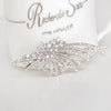 Women's Butterfly Hairpin With Microinlaid Zircon Electroplated Geometric Side Clip For Bridal And Fashion Hair Styling