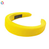 Women's Candy Color Plaid Twist Padded Headband Handwoven Cloth Fashion Hair Accessory