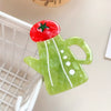 Women's Cartoon Animal Handmade Duckbill Hair Clip With Cactus Turtle Bee Design