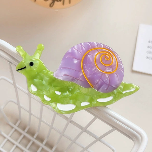 Women's Cartoon Animal Handmade Duckbill Hair Clip With Cactus Turtle Bee Design