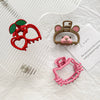 Women's Cartoon Animal Style Metal Handmade Hollow Grab Clip Hair Accessories