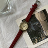 Women's Cartoon Cat Ears Alloy Watch