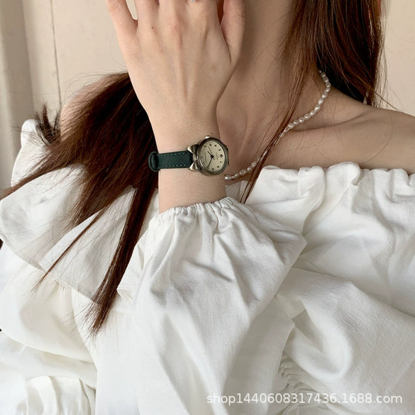 Women's Cartoon Cat Ears Alloy Watch