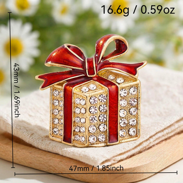 Women's Cartoon Flower Brooch Pin Simple Alloy Design With Diamondencrusted Detail For Fashion Clothing Accessories