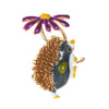 Women’s Cartoon Hedgehog Brooch Alloy Clothing Pin With Dripping Oil Finish Personality Decorative Fashion Accessory