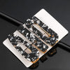 Women's Carved Acetate Hair Clip Geometric Side Barrette Sweet Cool Hair Accessory