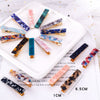 Women's Carved Acetate Hair Clip Geometric Side Barrette Sweet Cool Hair Accessory