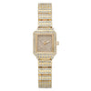 Women's Casual Alloy And Canvas Square Head Quartz Watch Set