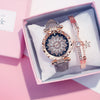 Women's Casual Alloy And Titanium Metal Watch With Round Dial And Tomato Theme