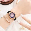 Women's Casual Alloy And Titanium Metal Watch With Round Dial And Tomato Theme