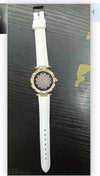 Women's Casual Alloy And Titanium Metal Watch With Round Dial And Tomato Theme