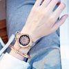 Women's Casual Alloy And Titanium Metal Watch With Round Dial And Tomato Theme