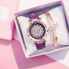 Women's Casual Alloy And Titanium Metal Watch With Round Dial And Tomato Theme