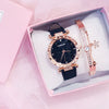 Women's Casual Alloy And Titanium Metal Watch With Round Dial And Tomato Theme