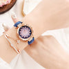 Women's Casual Alloy And Titanium Metal Watch With Round Dial And Tomato Theme