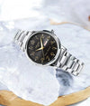 Women's Casual Alloy Digital Quartz Watch With Round Dial And Mineral Reinforced Glass Mirror Waterproof For The Elderly