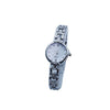 Women's Casual Alloy Quartz Watch With Round Dial And Stainless Steel Jewelry Buckle