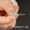 Women's Casual Classic Copper Ring Inlaid With Zircon In Minimalist Geometric Style