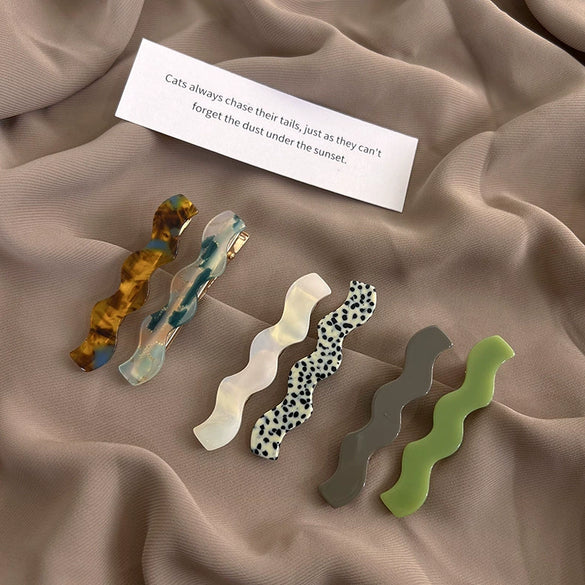 Women's Casual Duckbill Hair Clip Handmade From Acetic Acid Material