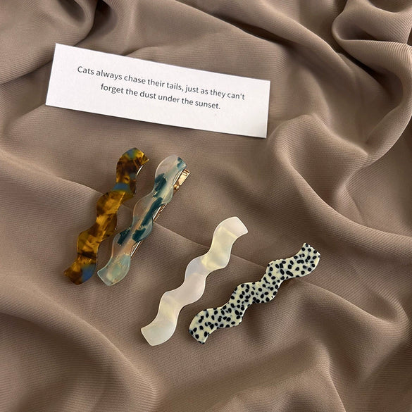 Women's Casual Duckbill Hair Clip Handmade From Acetic Acid Material