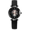Women's Casual Fashion Alloy Imitation Leather Strap Round Dial Quartz Watch