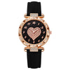 Women's Casual Fashion Electronic Watch Plastic Case Pu Strap Round Dial