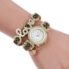 Women's Casual Fashion Pendant Watch With Love Letters And Full Diamond Design