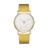Women's Casual Fashion Watch Alloy Case Silicone Strap Love Shaped Design
