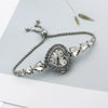 Women's Casual Luxury Fashion Quartz Bracelet Watch With Stainless Steel Strap And Alloy Case