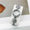 Women's Casual Metal And Stainless Steel Quartz Bracelet Watch With Round Dial