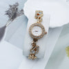 Women's Casual Quartz Bracelet Watch Alloy Material Round Dial