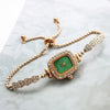 Women's Casual Quartz Square Alloy And Stainless Steel Bracelet Watch