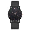 Women's Casual Quartz Watch With Alloy Case Silicone Strap And Round Dial