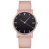 Women's Casual Quartz Watch With Alloy Case Silicone Strap And Round Dial