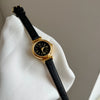 Women's Casual Round Alloy Case Imitation Leather Strap Watch With Roman Numeral Retro Style