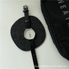 Women's Casual Round Alloy Case Quartz Watch With Ordinary Glass Mirror And Ins Style