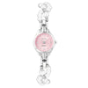 Women's Casual Round Dial Alloy Case Pearl Bracelet Watch With Stainless Steel Jewelry Buckle