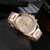 Women's Casual Stainless Steel And Alloy Quartz Watch With Round Dial