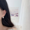 Women's Cat Claw Pearl Earrings 14K Gold
