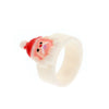 Women's Christmas Cartoon Resin Ring With Tree And Elk Motifs Geometric Dripping Oil Finish