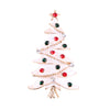 Women's Christmas Tree Brooch Alloy Pin With Dripping Oil Finish And Artificial Gemstone Embellishments